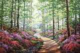 Unknown Woodland Walk painting